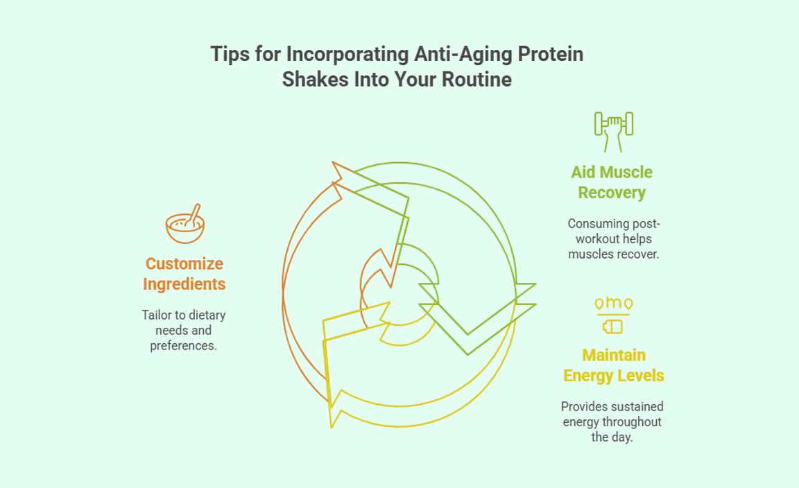 Tips for Incorporating Anti-Aging Protein Shakes Into Your Routine
