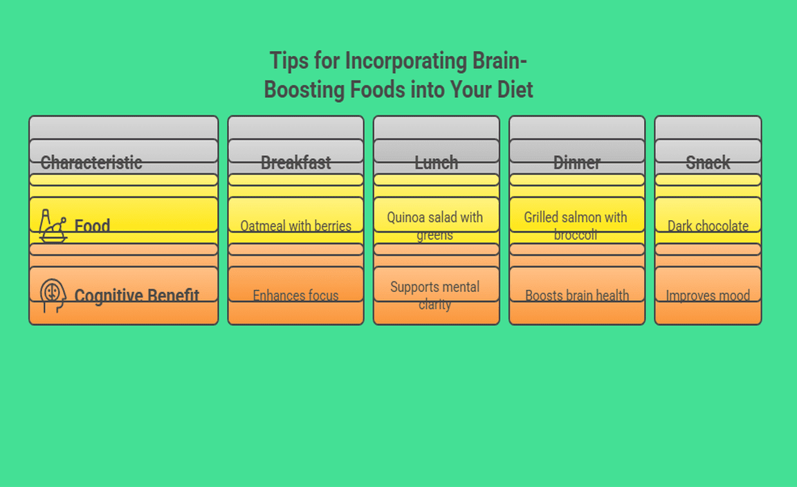 Tips for Incorporating Brain-Boosting Foods into Your Diet