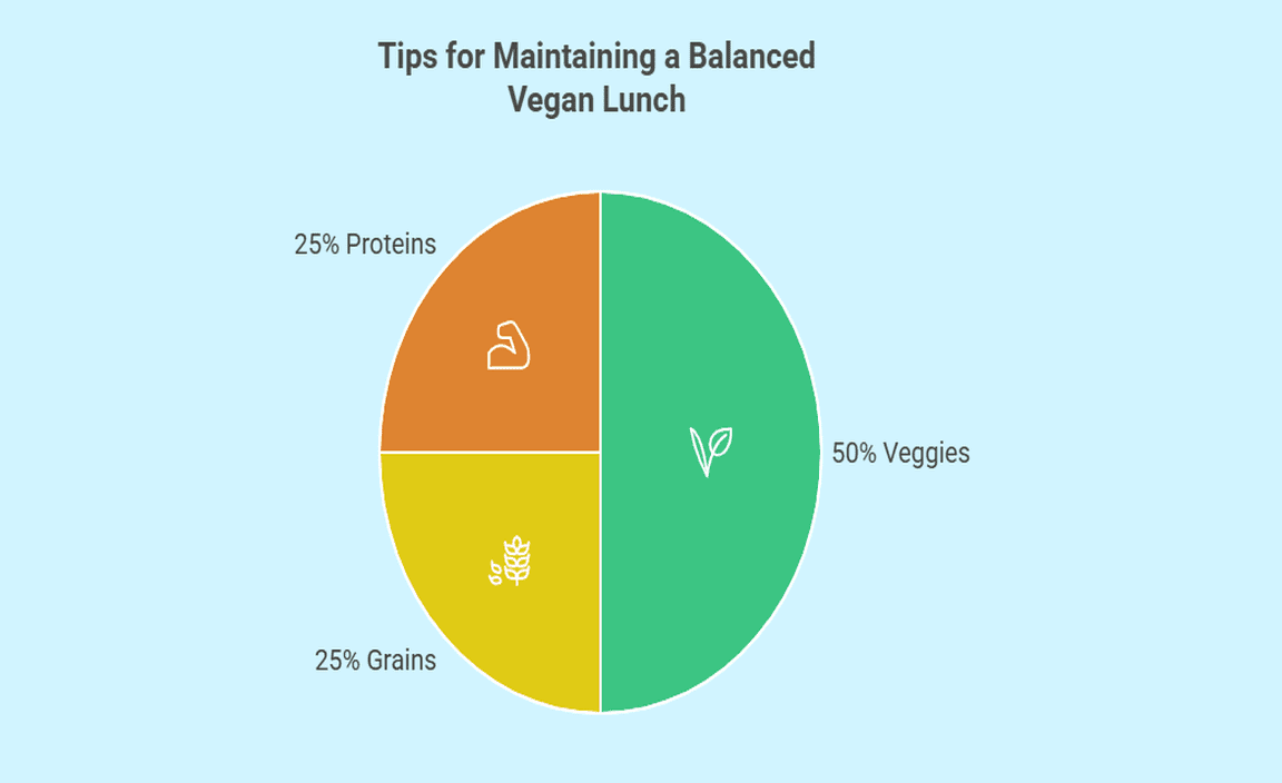 Tips for Maintaining a Balanced Vegan Lunch