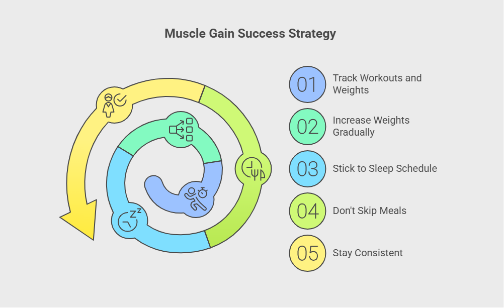 Tips for Muscle Gain Success