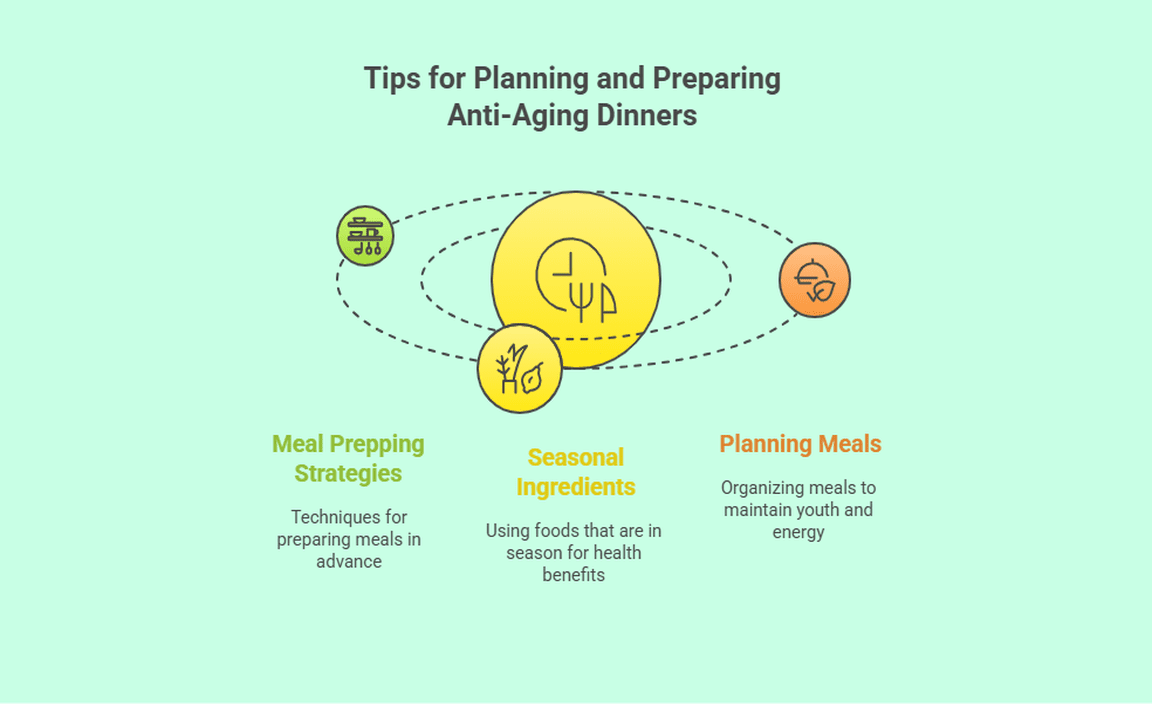 Tips for Planning and Preparing Anti-Aging Dinners