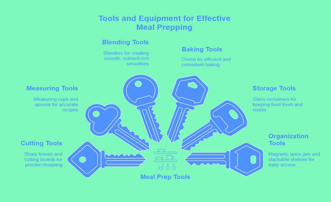 Tools and Equipment for Effective Meal Prepping