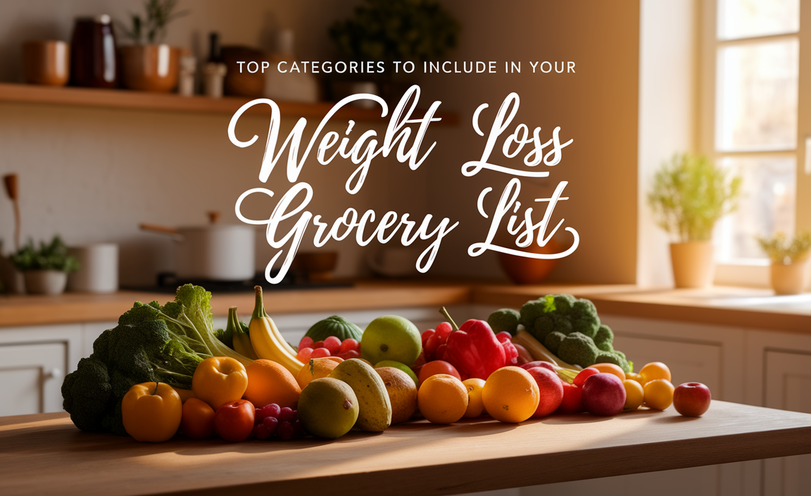 Top Categories to Include in Your Weight Loss Grocery List