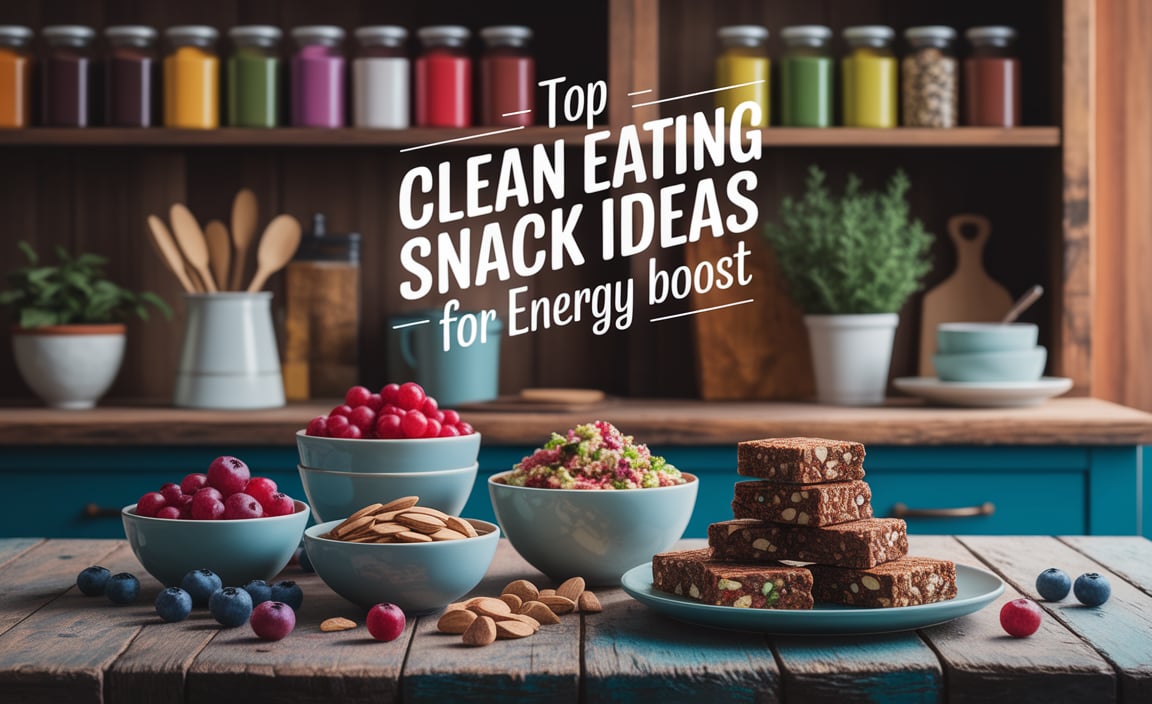 Top Clean Eating Snack Ideas for Energy Boost