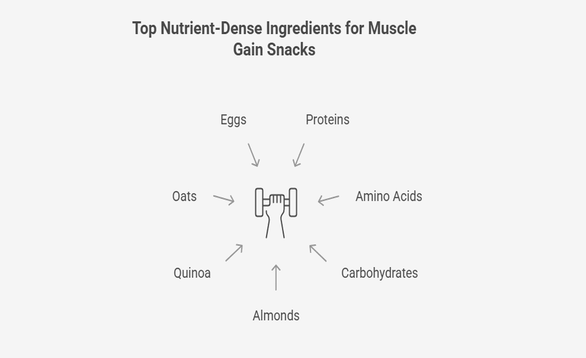 Top Nutrient-Dense Ingredients for Muscle Gain Snacks