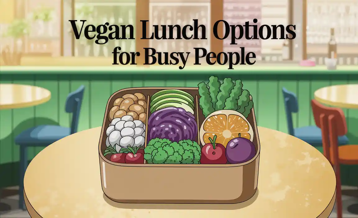 Vegan Lunch Options For Busy People