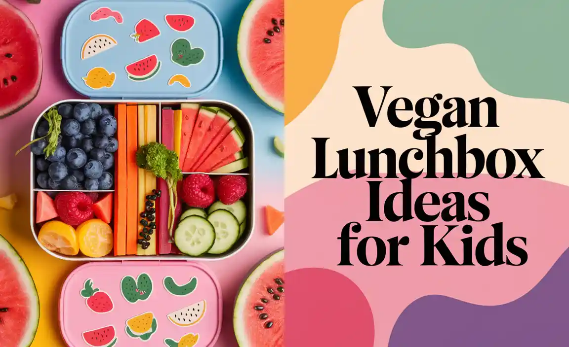 Vegan Lunchbox Ideas For Kids