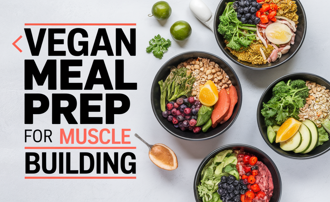 Vegan Meal Prep For Muscle Building