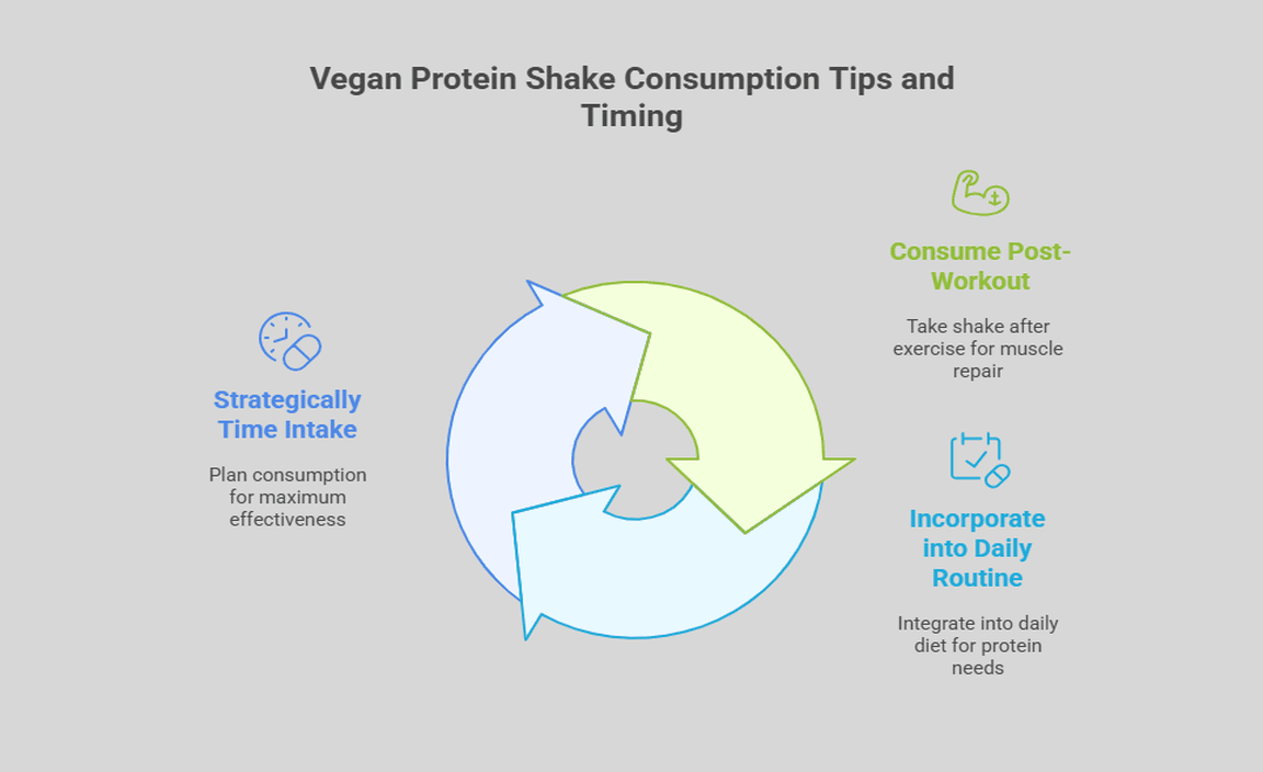 Vegan Protein Shake Consumption Tips and Timing