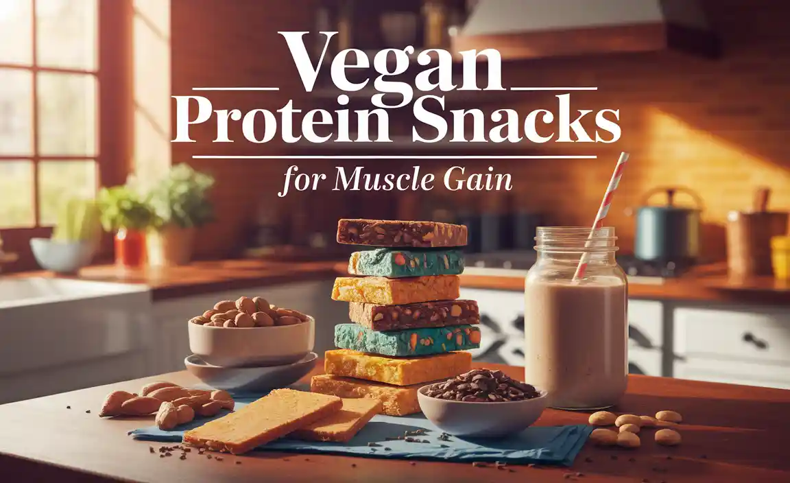 Vegan Protein Snacks For Muscle Gain