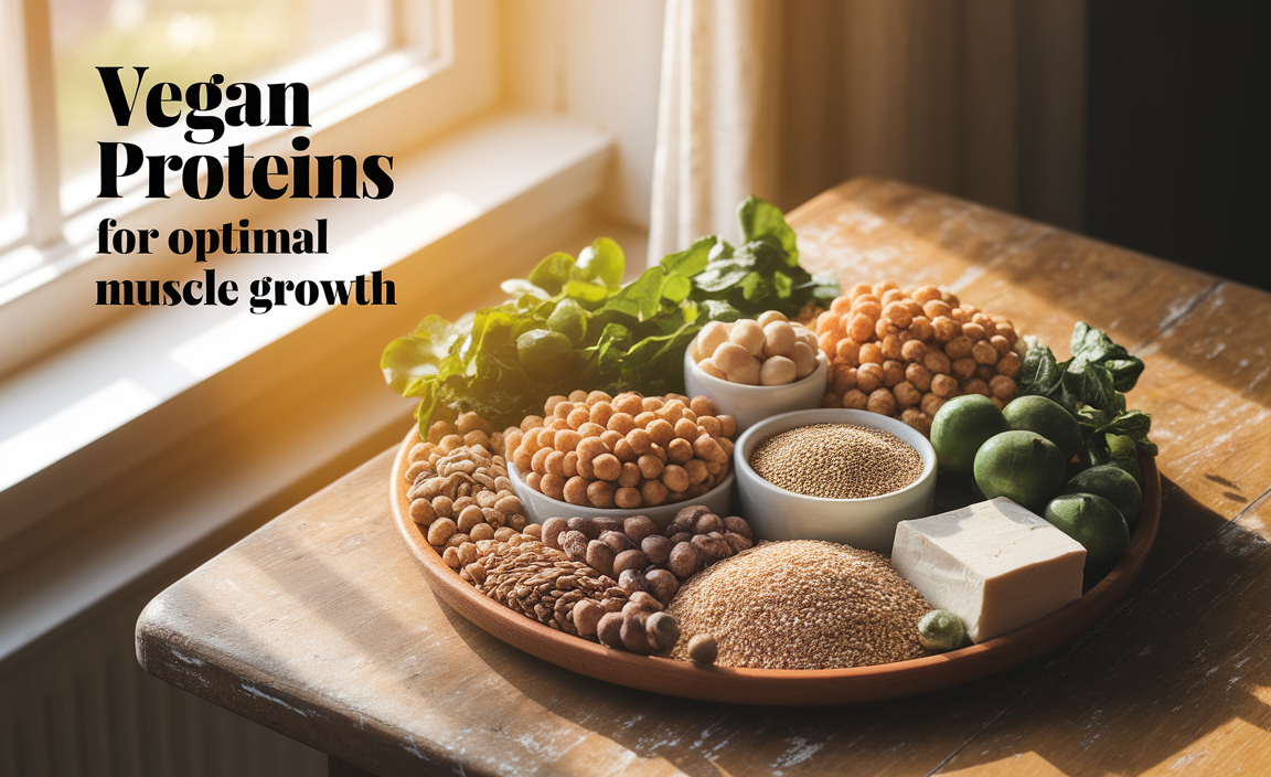 Vegan Proteins For Optimal Muscle Growth