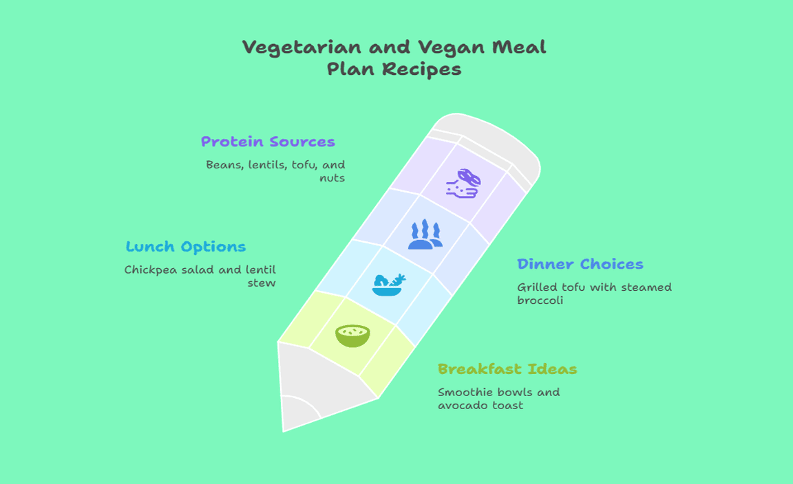 Vegetarian and Vegan Meal Plan Recipes