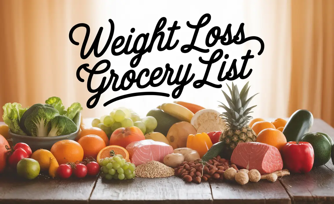 Weight Loss Grocery List