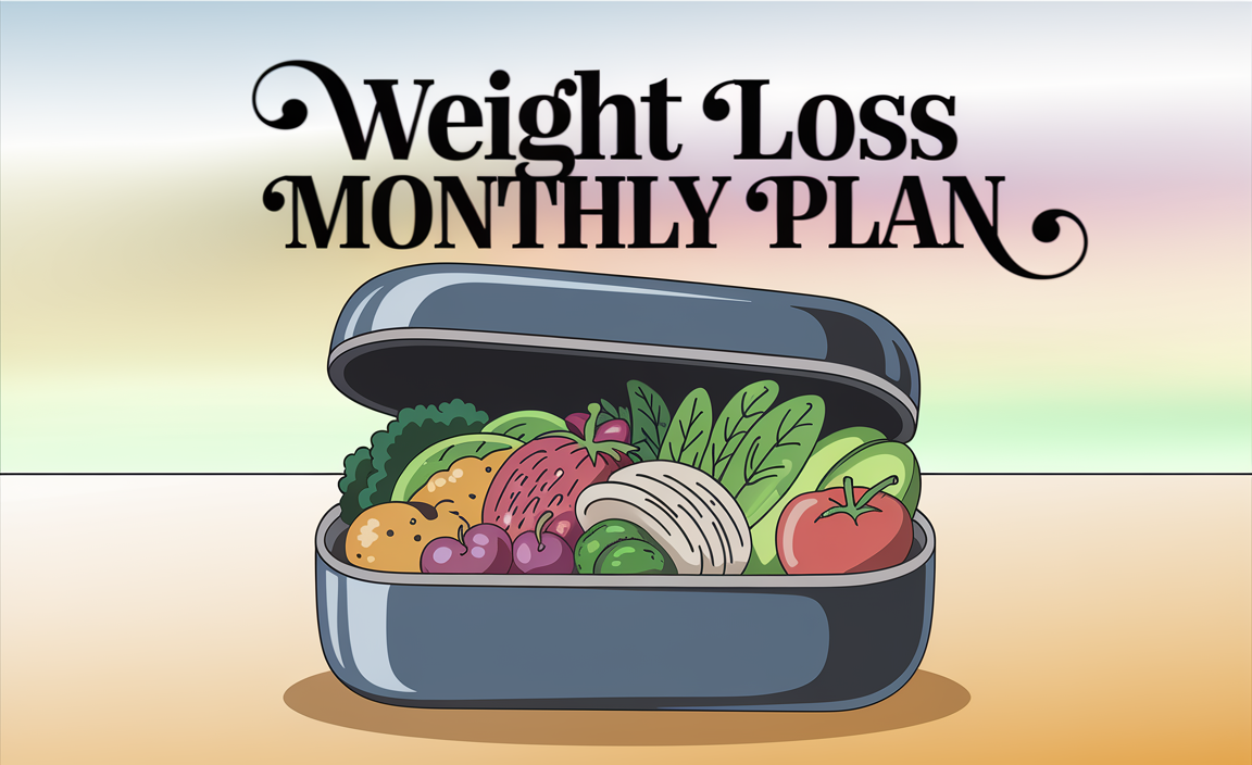 Weight Loss Monthly Plan