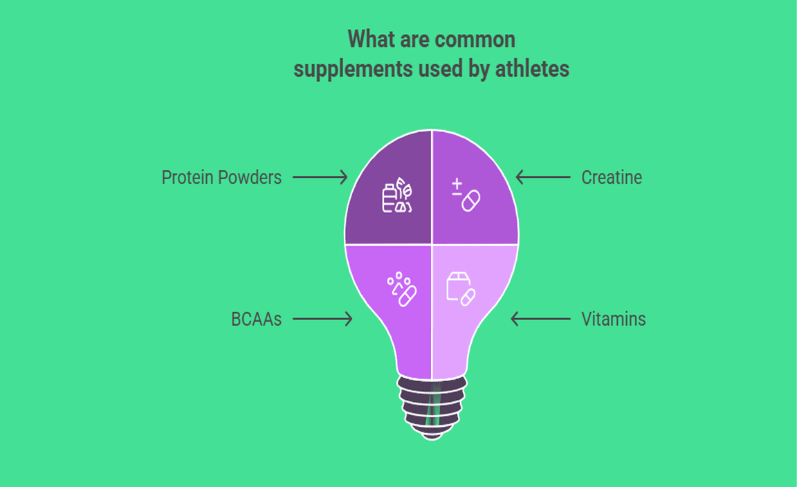 What are common supplements used by athletes