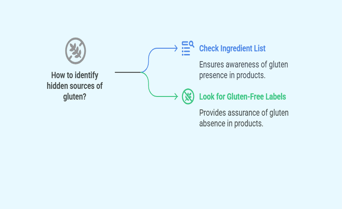 What are hidden sources of gluten