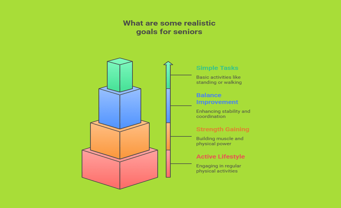 What are some realistic goals for seniors