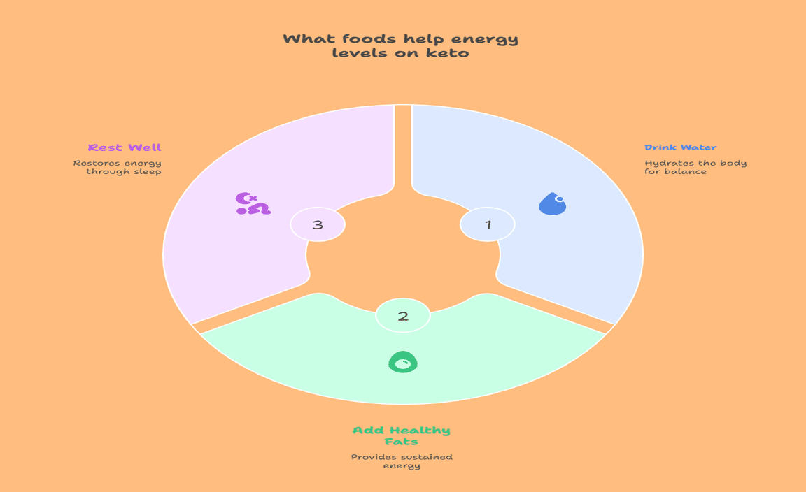 What foods help energy levels on keto