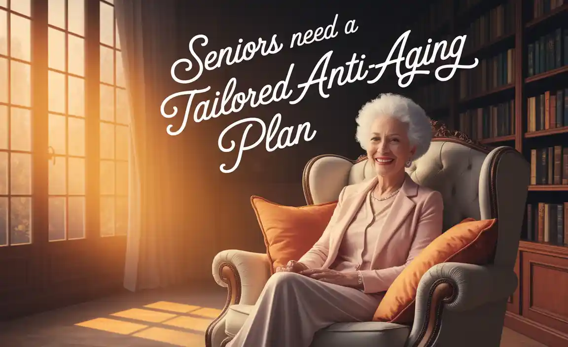 Why Seniors Need a Tailored Anti-Aging Plan