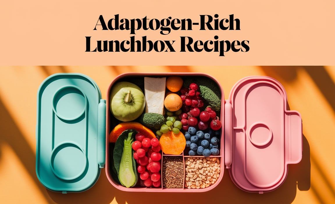 Adaptogen-Rich Lunchbox Recipes