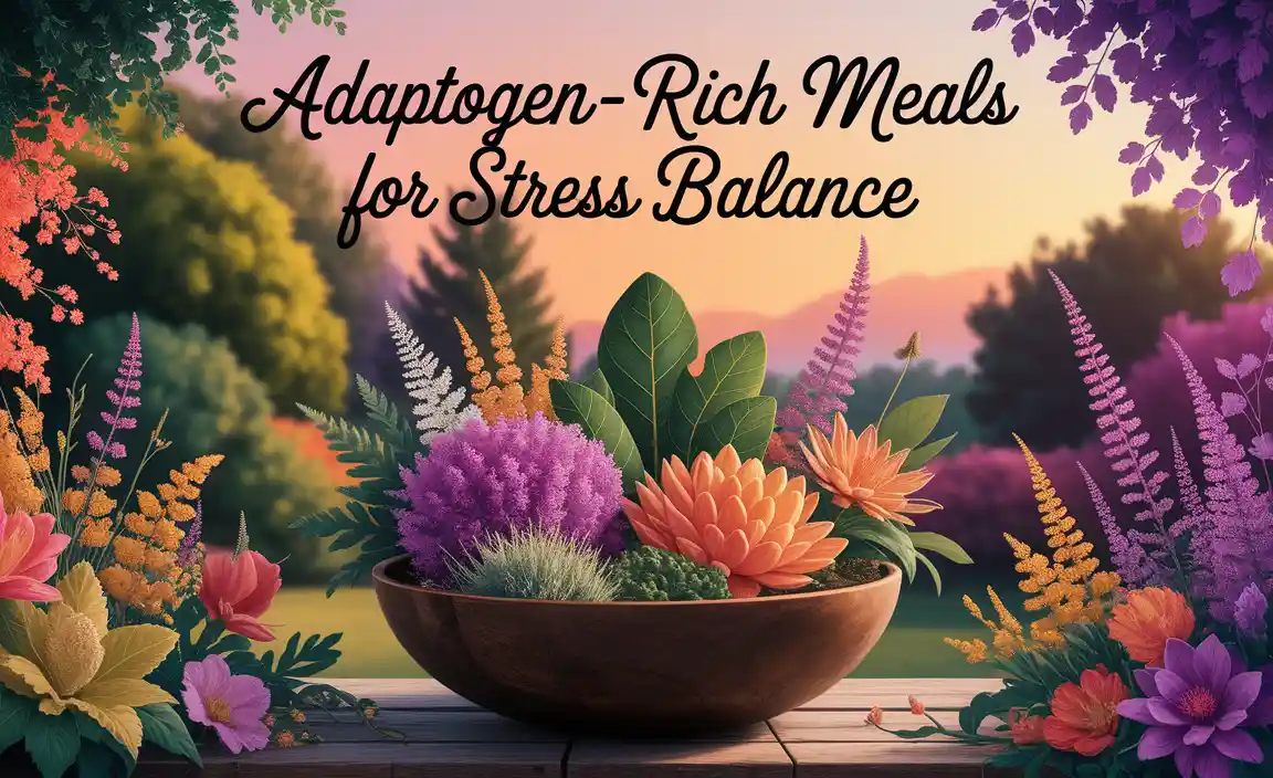 Adaptogen-Rich Meals For Stress Balance