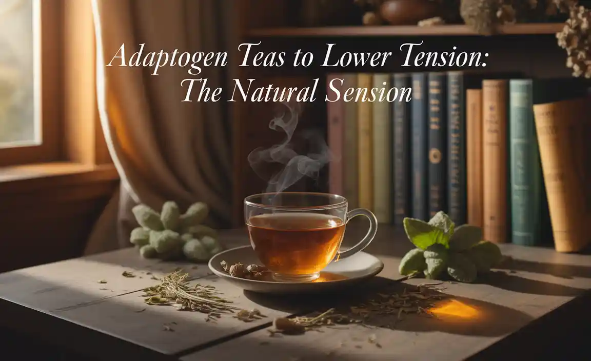 Adaptogen Teas To Lower Tension - The Natural Solution