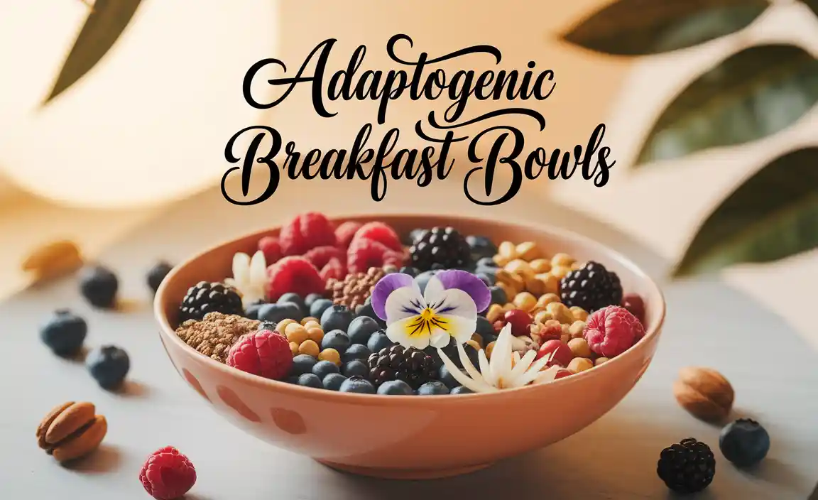 Adaptogenic Breakfast Bowls