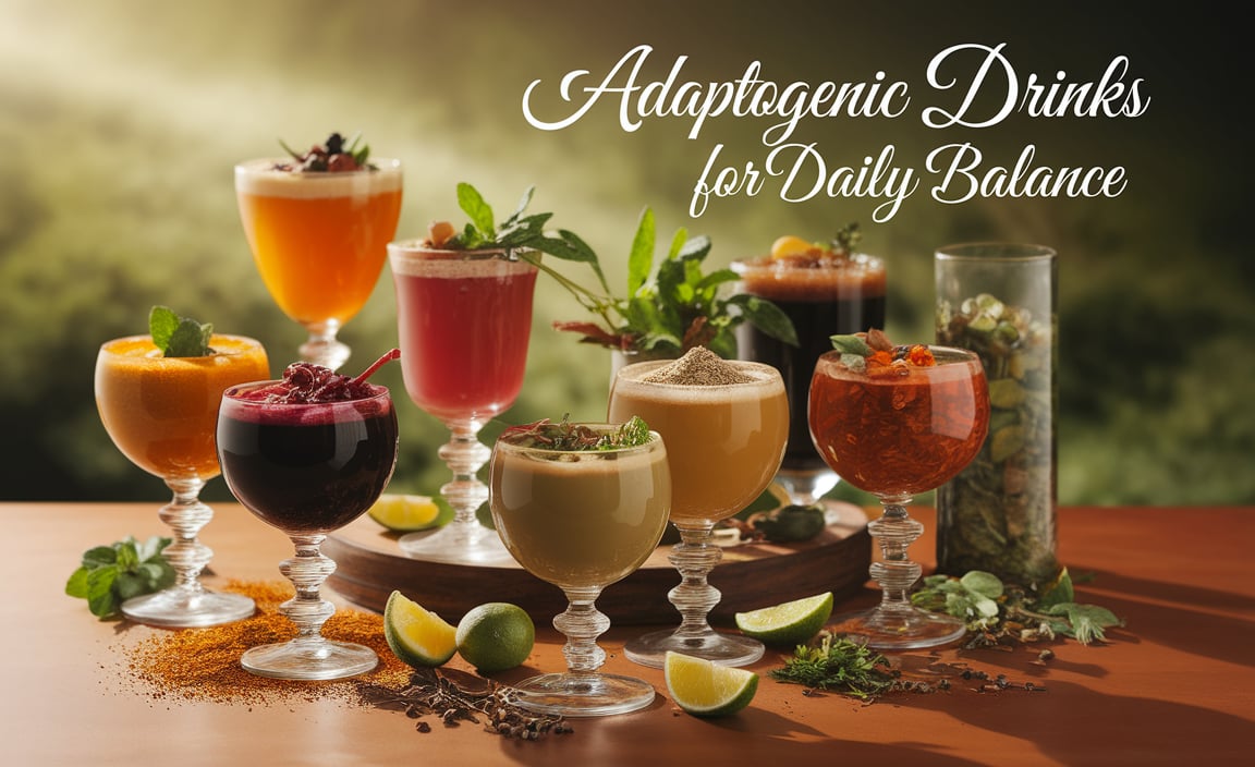 Adaptogenic Drinks For Daily Balance