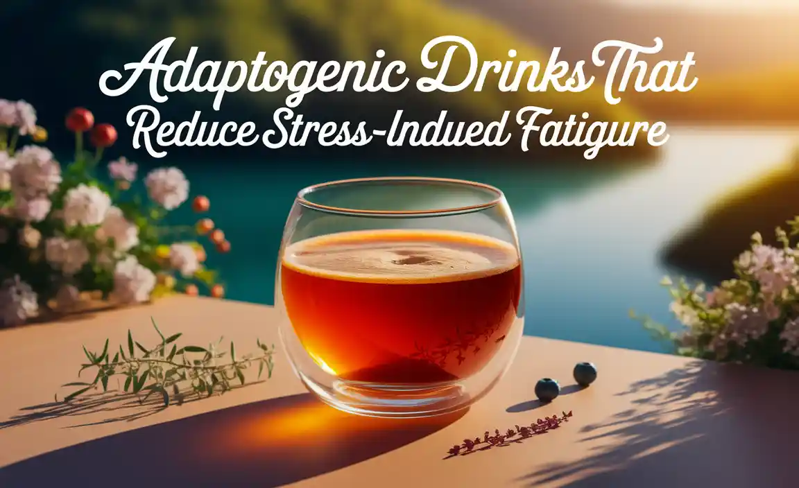 Adaptogenic Drinks That Reduce Stress-Induced Fatigue