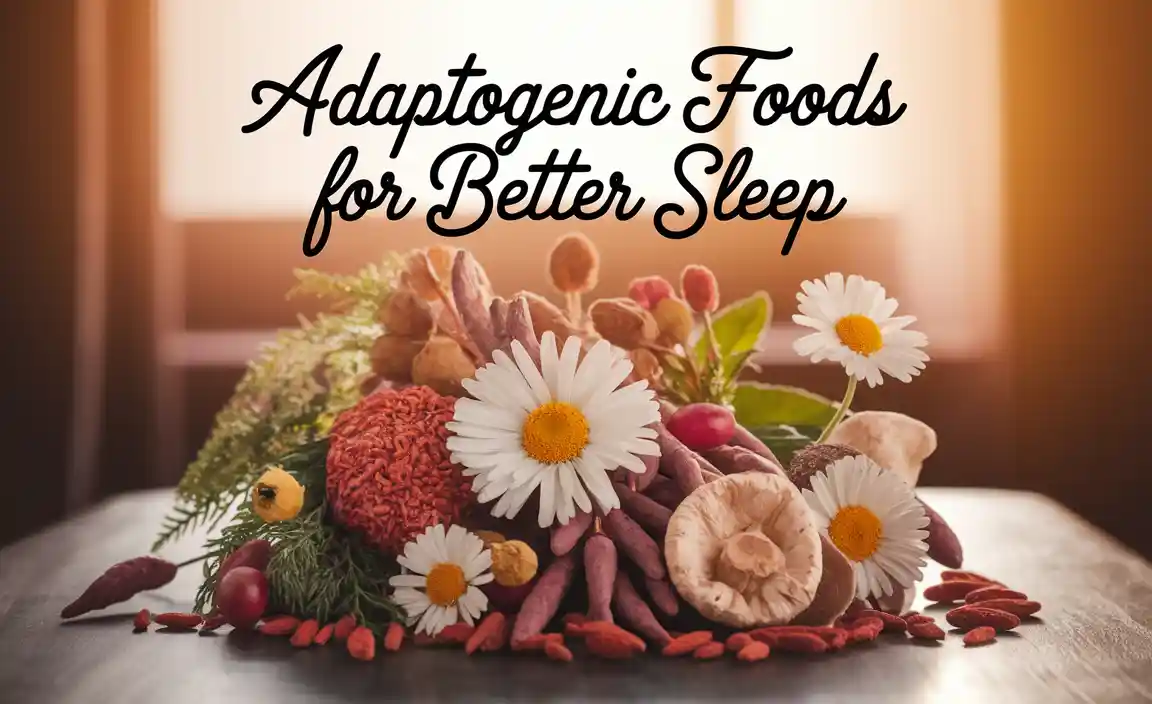 Adaptogenic Foods For Better Sleep