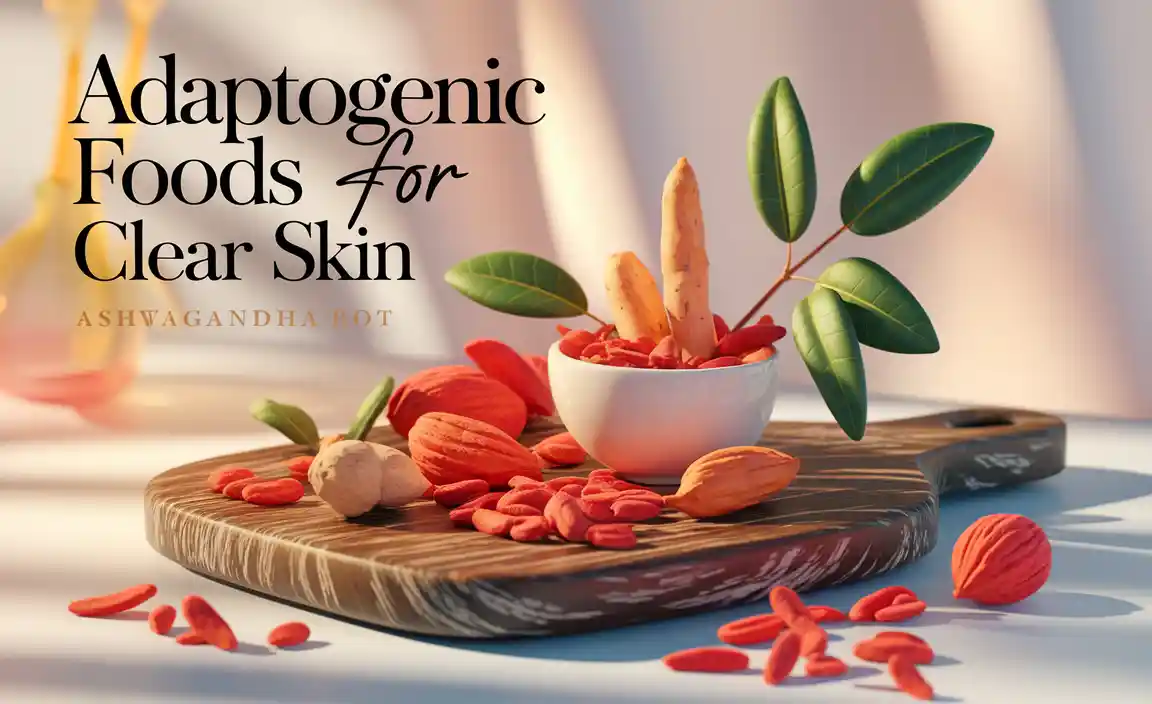 Adaptogenic Foods For Clear Skin