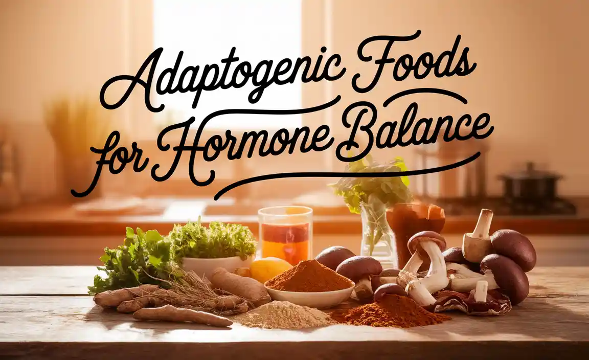 Adaptogenic Foods For Hormone Balance