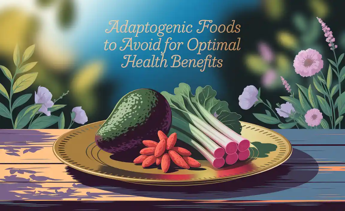 Adaptogenic Foods To Avoid For Optimal Health Benefits