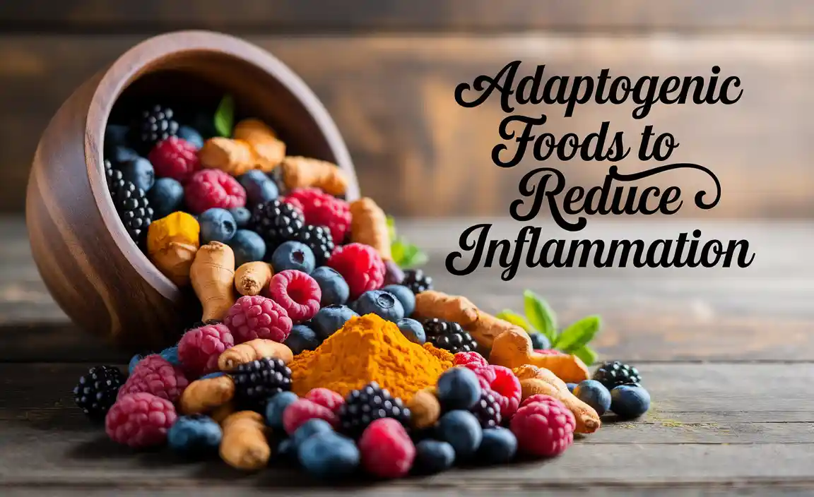 Adaptogenic Foods To Reduce Inflammation