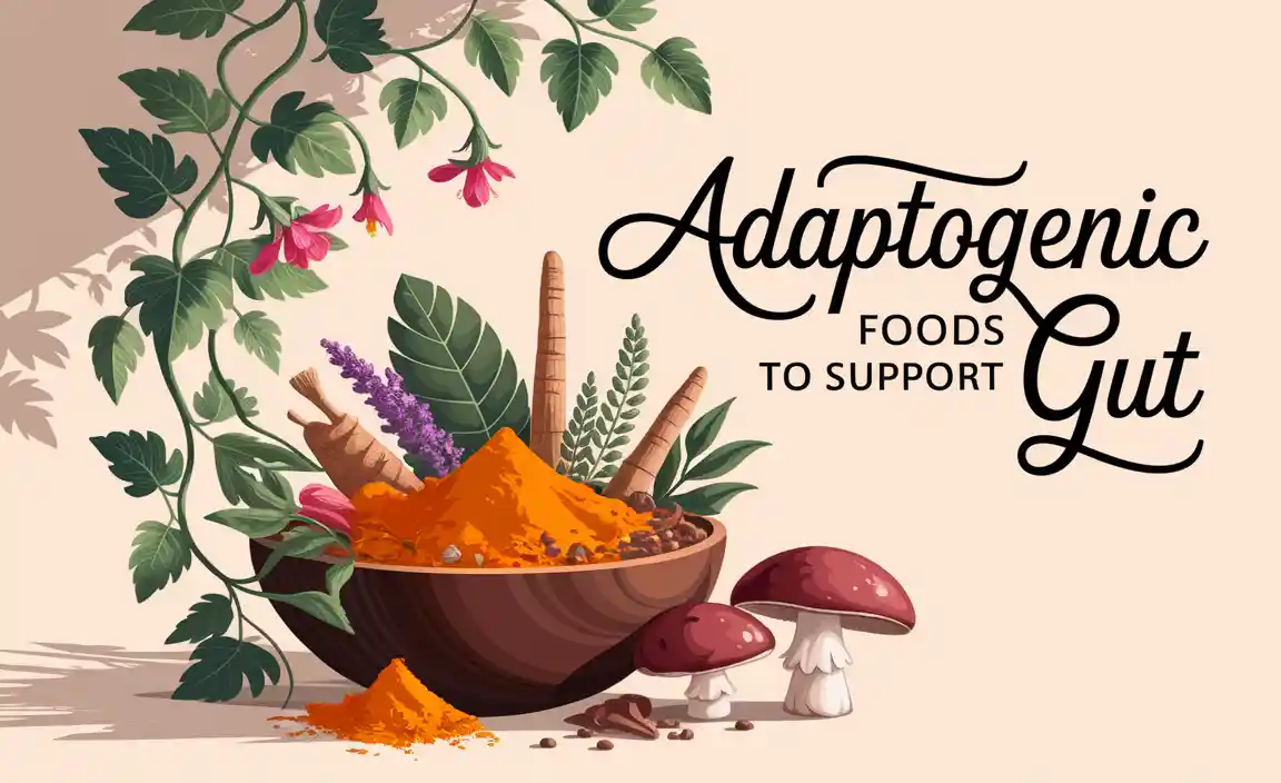 Adaptogenic Foods To Support Gut