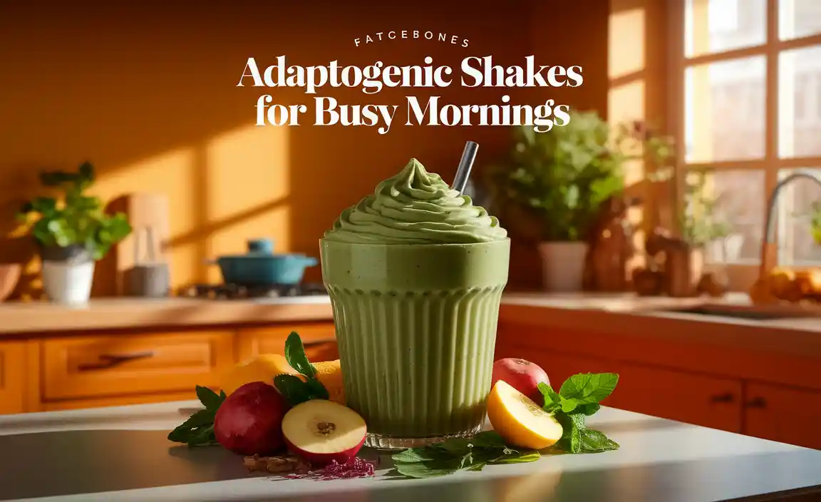 Adaptogenic Shakes For Busy Mornings
