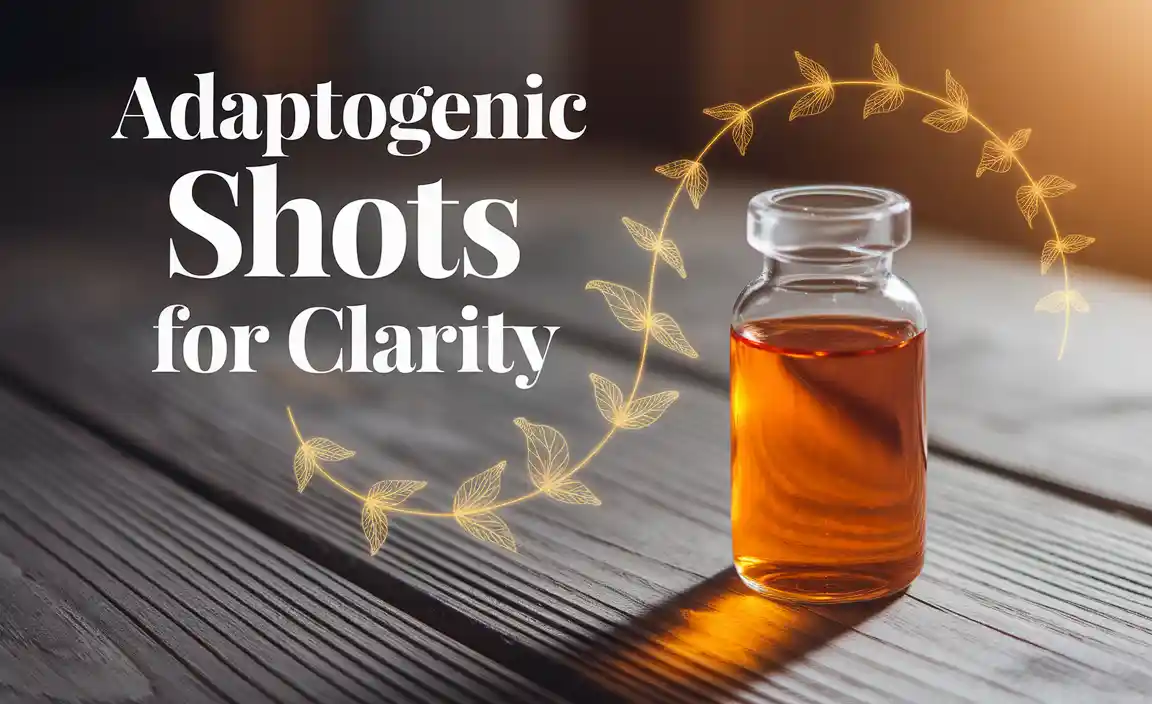 Adaptogenic Shots For Clarity