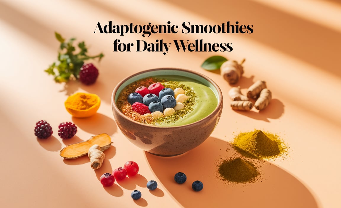 Adaptogenic Smoothies For Daily Wellness