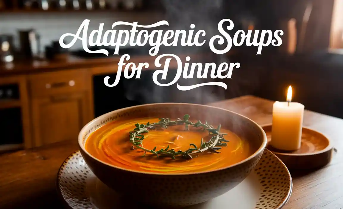 Adaptogenic Soups For Dinner