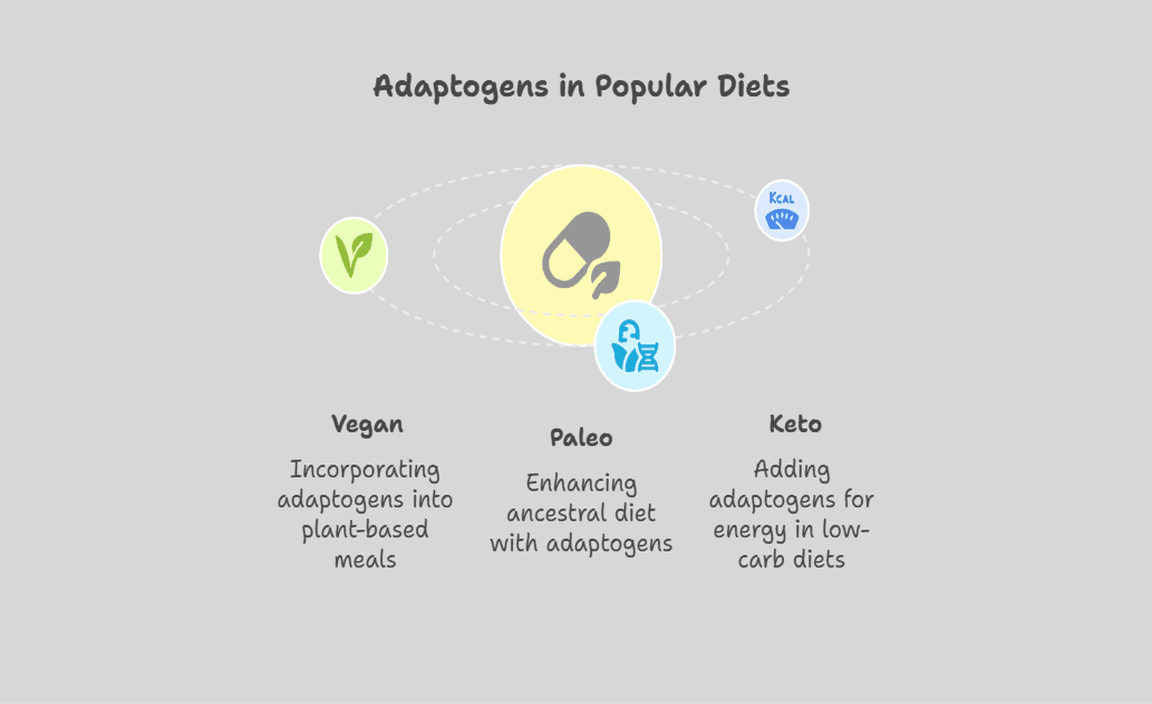 Adaptogens in Popular Diets