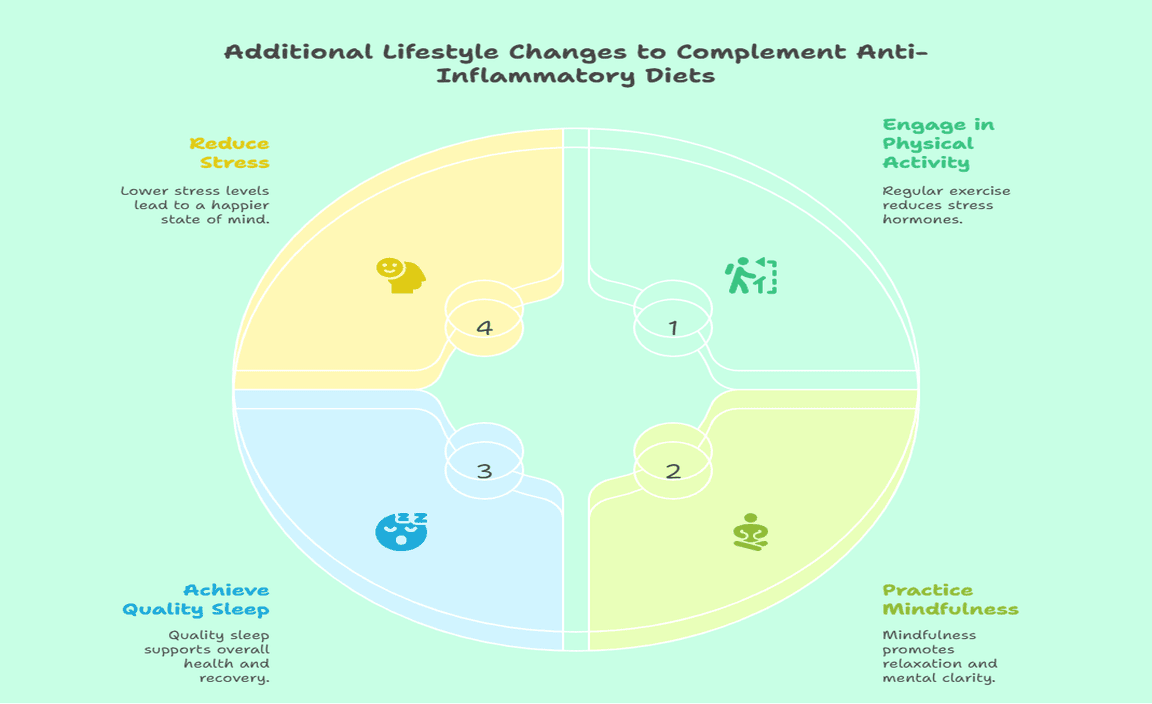 Additional Lifestyle Changes to Complement Anti-Inflammatory Diets