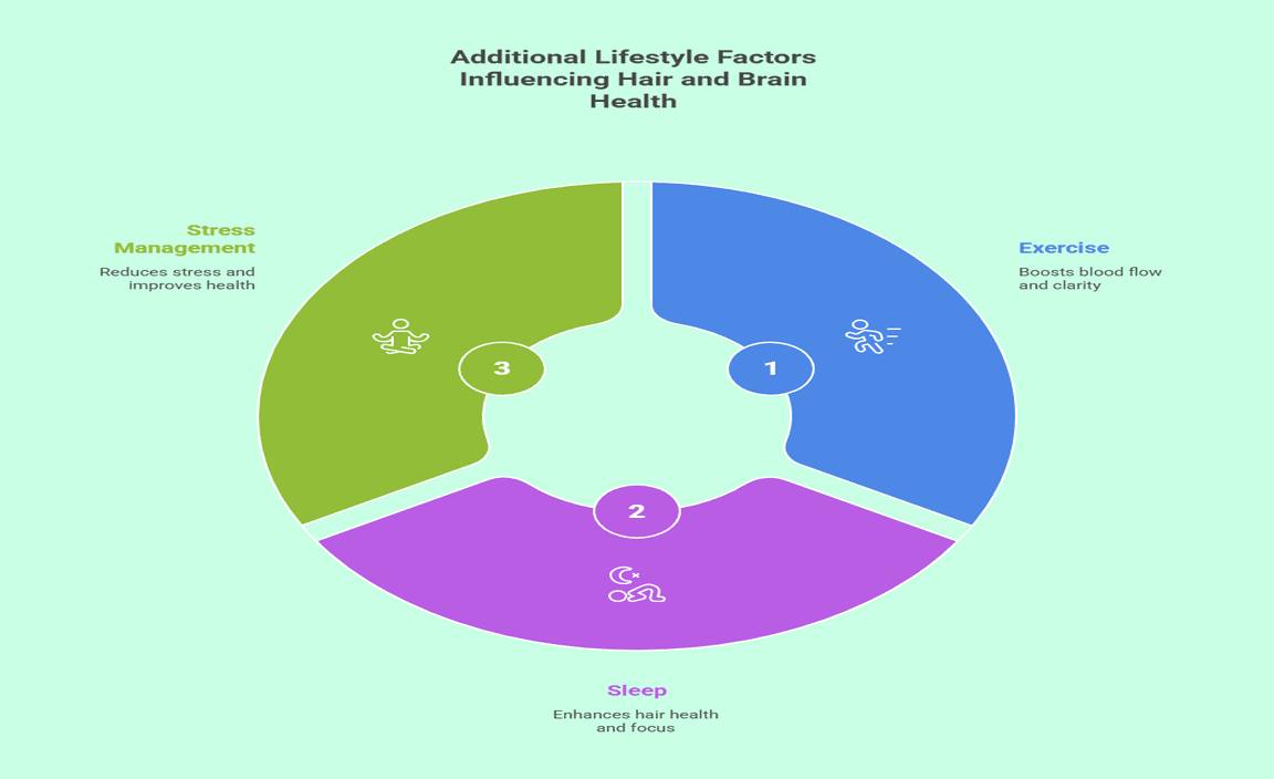 Additional Lifestyle Factors Influencing Hair and Brain Health