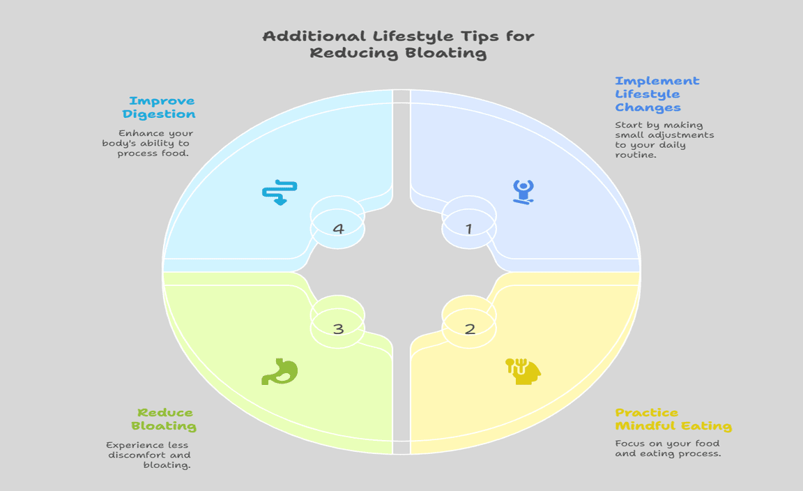 Additional Lifestyle Tips for Reducing Bloating
