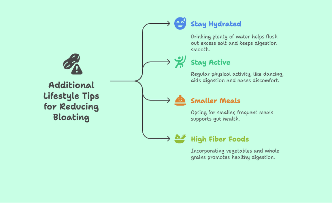 Additional Lifestyle Tips for Reducing Bloating