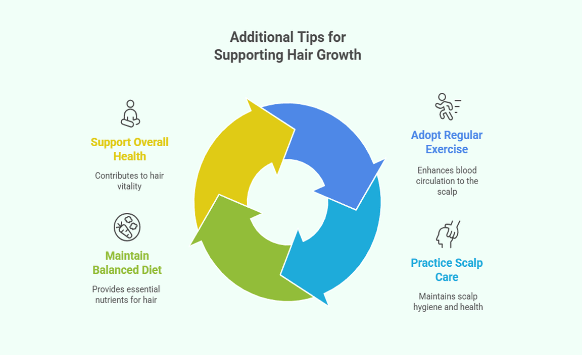 Additional Tips for Supporting Hair Growth
