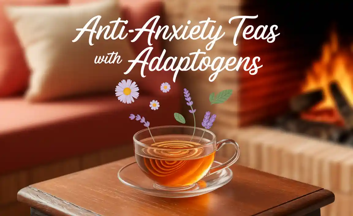 Anti-Anxiety Teas With Adaptogens