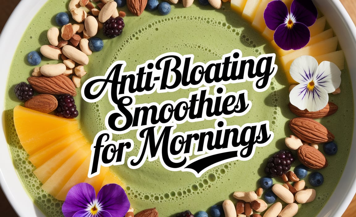 Anti-Bloating Smoothies For Mornings