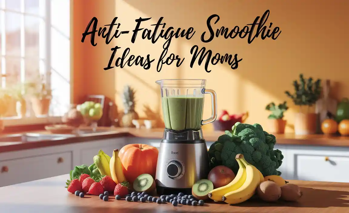 Anti-Fatigue Smoothie Ideas For Moms