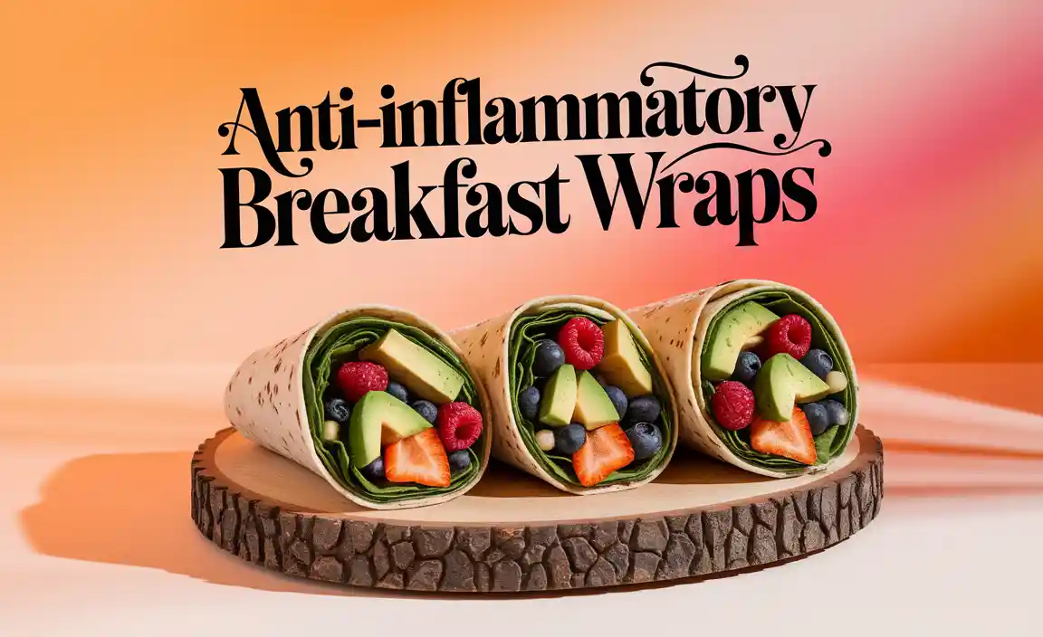 Anti-Inflammatory Breakfast Wraps