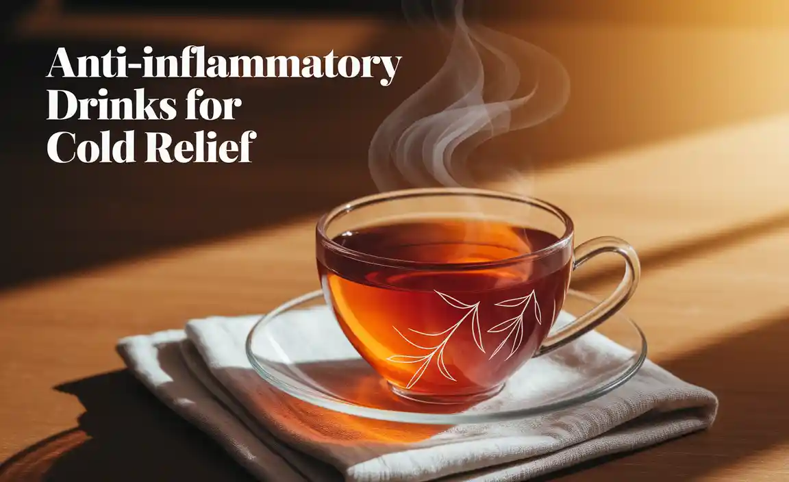 Anti-Inflammatory Drinks For Cold Relief
